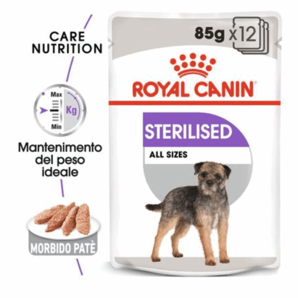 Royal Canin Dog Sterilised All Sizes - 12X85 g - immagine 3