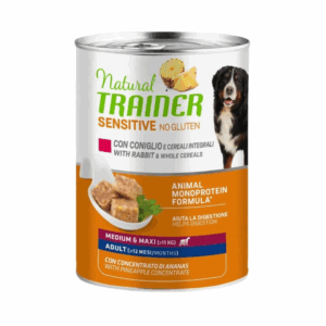 Natural Trainer Dog Sensitive No Gluten Medium&Maxi Adult Coniglio - 400 g