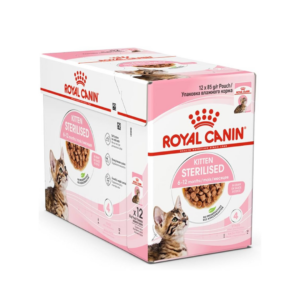 Royal Canin Cat Kitten Sterilised Bocconcini in Salsa - 12X85 g