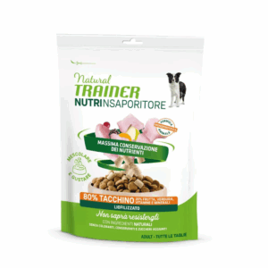 Natural Trainer Dog All Sizes Adult Nutrinsaporitore Tacchino - 40 g
