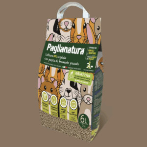 Paglianatura Lettiera Conigli e Roditori Bioattiva - 6 l/2,4 kg