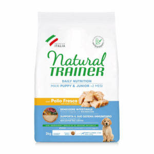 Natural Trainer Dog Daily Nutrition Maxi Puppy&Junior Pollo - 3 kg