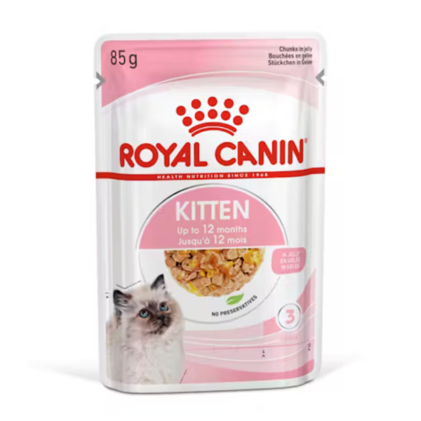 Royal Canin Cat Kitten Bocconcini in Gelatina - 12X85 g - immagine 2