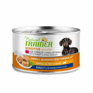 Natural Trainer Dog Sensitive No Gluten Small&Toy Adult Coniglio - 150 g