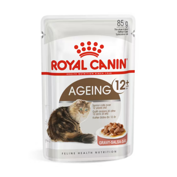 Royal Canin Cat Ageing 12+ Bocconcini in Salsa - 12X85 g - immagine 2