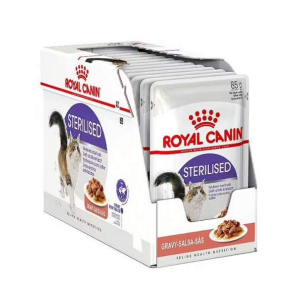 Royal Canin Cat Sterilised Bocconcini in Salsa - 12X85 g