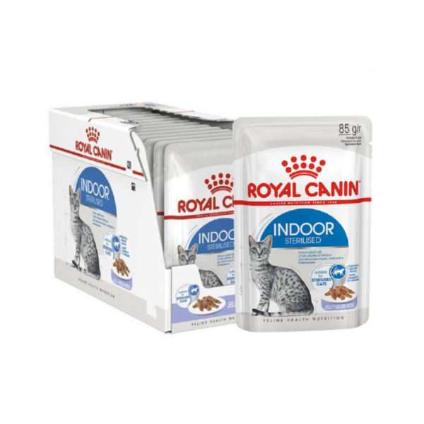 Royal Canin Cat Indoor Straccetti in Gelatina - 12X85 g