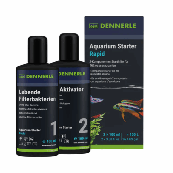 Dennerle Aquarium Starter Rapid - 2X100 ml - immagine 5