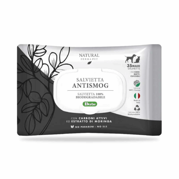 Natural Derma Pet Salviette Funzionali Antismog - 35 pz