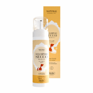 Natural Derma Pet Shampoo Secco Mousse Lenitivo Cani e Gatti - 150 ml