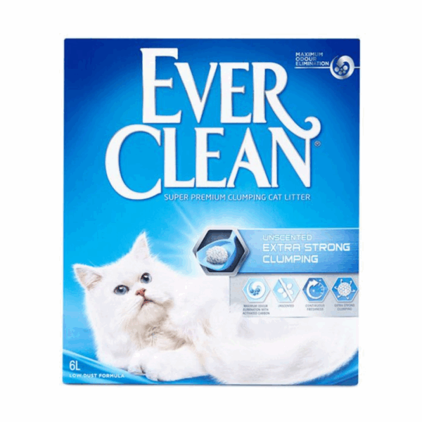 Ever Clean Lettiera Agglomerante Extra Strong Unscented - 6 l