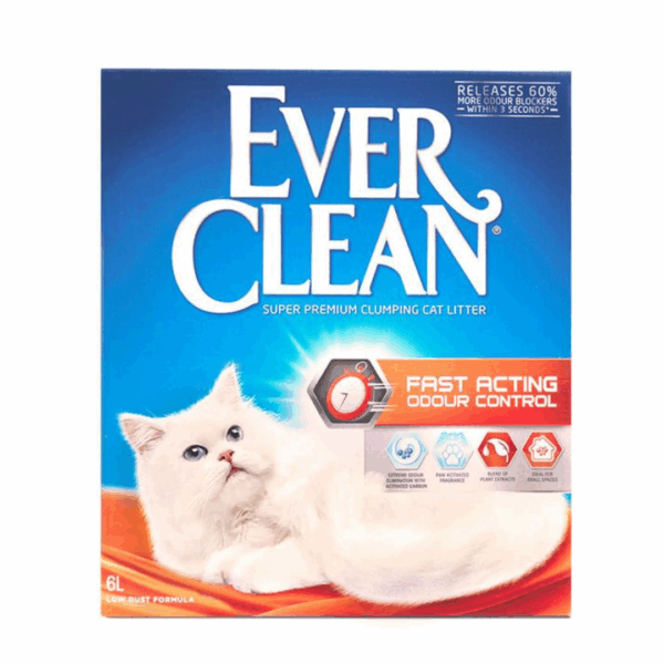 Ever Clean Lettiera Agglomerante Fast Acting Odour Control - 6 l