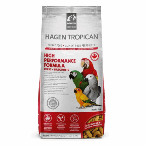 Hari Hagen Tropican High Performance Formula Per Pappagalli Sticks - 1,5 kg