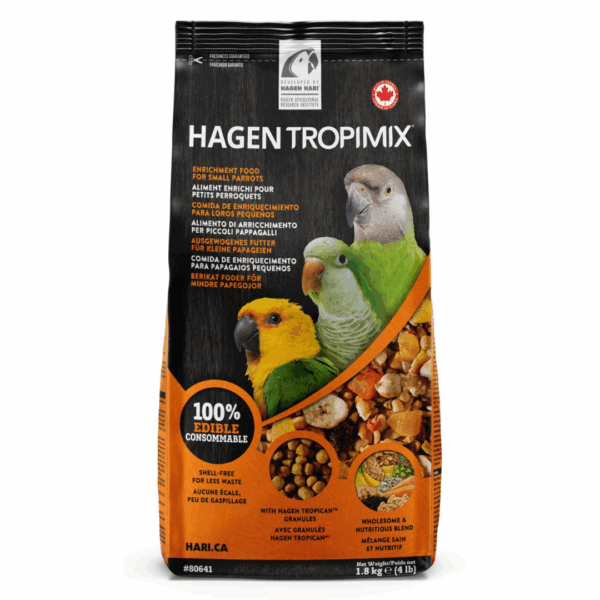 Hari Hagen Tropimix Formula per Piccoli Pappagalli - 1,8 kg