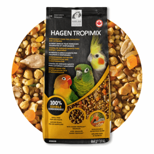 Hari Hagen Tropimix Formula per Calopsitte e Inseparabili - 908 g - immagine 2