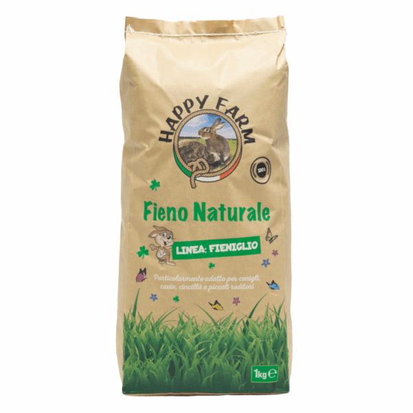 Happy Farm Fieno Naturale Linea Fieniglio - 1 kg