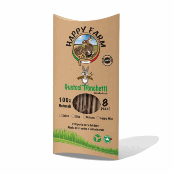 Happy Farm Gustosi Tronchetti di Legno - 500 g