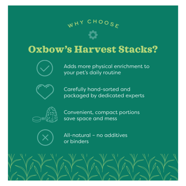Oxbow Harvest Stacks/Raccolte di Fieno Timoteo Occidentale e Camomilla - 1 kg - immagine 4