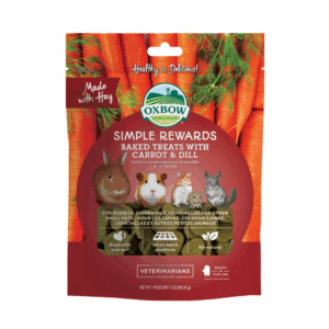 Oxbow Simple Rewards Baked Treats with Carrot & Dill - 85 g