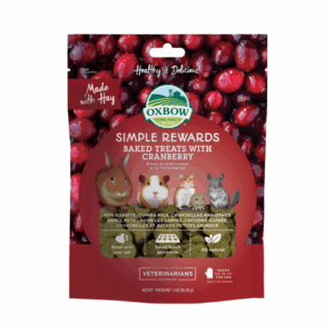 Oxbow Simple Rewards Baked Treats with Cranberry - 85 g