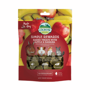 Oxbow Simple Rewards Baked Treats with Apple & Banana - 85 g