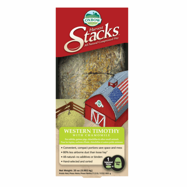 Oxbow Harvest Stacks/Raccolte di Fieno Timoteo Occidentale e Camomilla - 1 kg