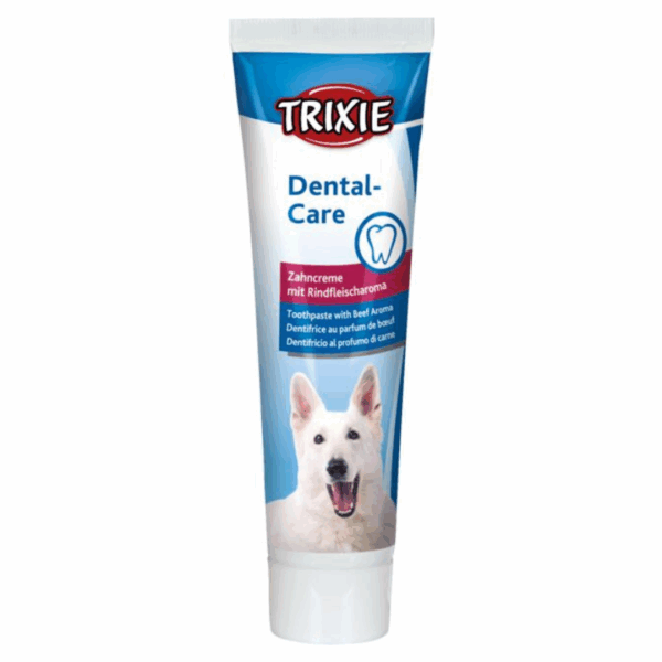 Trixie Dentifricio al Profumo di Carne per Cane - 100 g