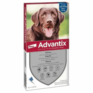 Advantix Dog Antiparassitario Spot-on (da 25 a 40 kg) - 6X4 ml