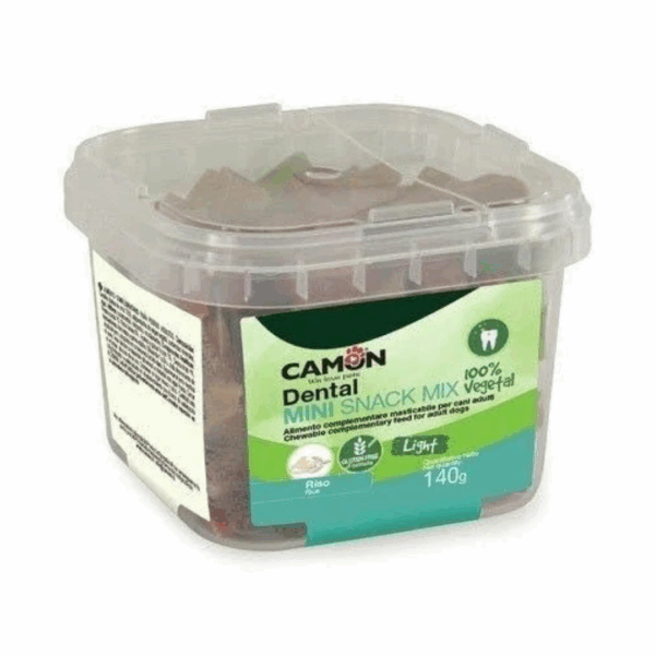 Camon Dog Dental Snack Mix 100% Formula Vegetale - 140 g