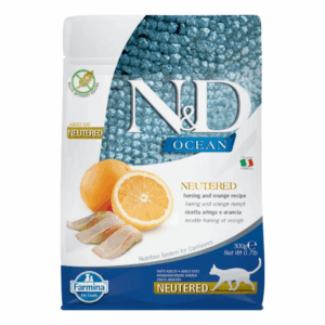 Farmina Cat N&D Ocean Adult Neutered Aringa e Arancia - 300 g