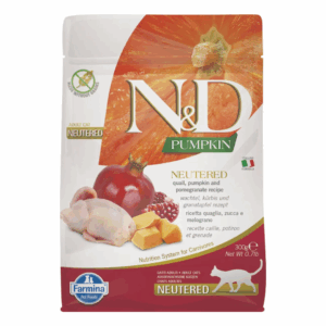 Farmina Cat N&D Pumpkin Adult Neutered Quaglia - 300 g