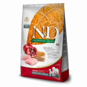 Farmina Dog N&D Ancestral Grain Medium&Maxi Senior Pollo – 2,5 kg