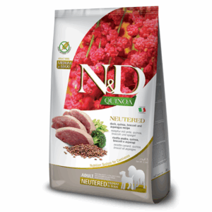 Farmina Dog N&D Quinoa Neutered Medium&Maxi Adult Anatra – 2,5 kg
