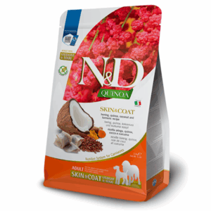 Farmina Dog N&D Quinoa Skin&Coat Medium&Maxi Adult Aringa - 2,5 kg
