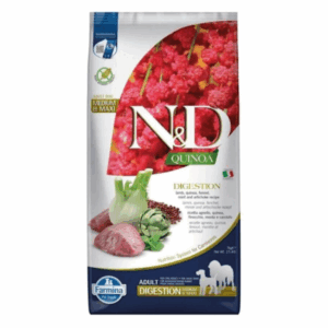 Dog N&D Quinoa Digestion Medium&Maxi Adult Agnello – 7 kg