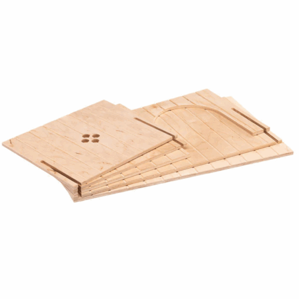 Ferplast Casetta per Conigli in Legno MAXI - 52 X 31 X h 26 cm - immagine 8