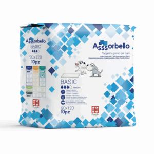 Ferribiella Assorbello Basic Tappetini Igienici per Cani - 90X120 10pz
