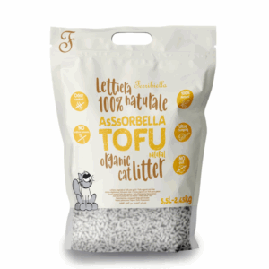 Ferribiella Assorbella Tofu Lettiera 100% Naturale per Gatti Natural - 5,5 l