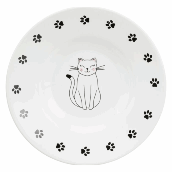 Trixie Gatto Ciotola Bassa in Ceramica