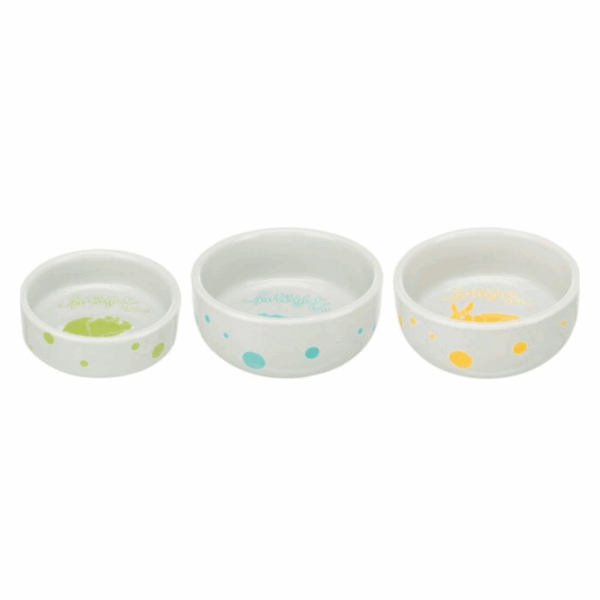 Trixie Ciotola in Ceramica Colorata per Roditori Piccola - 90 ml